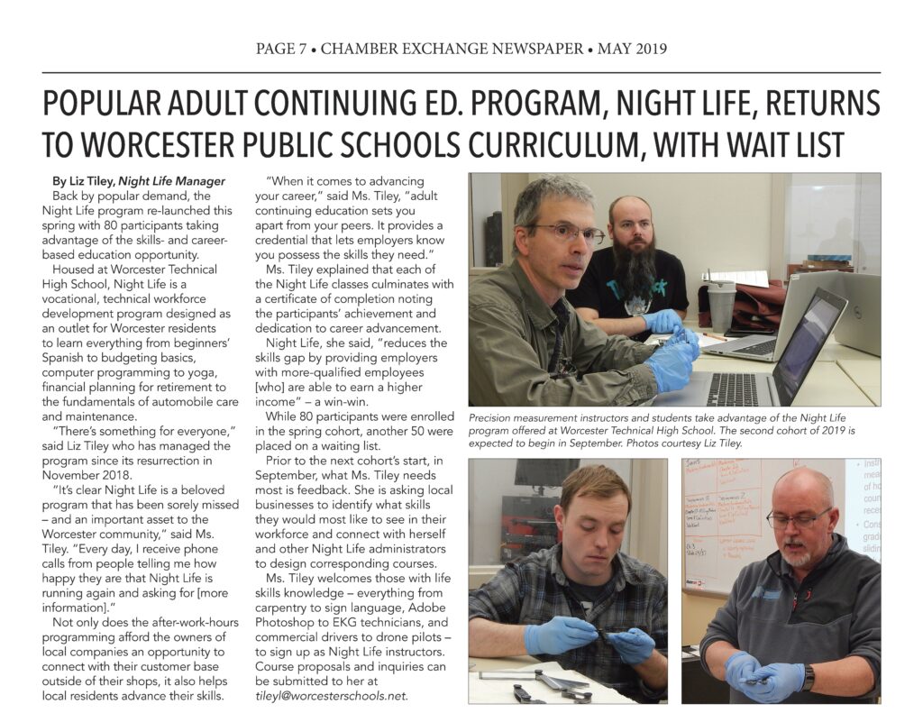 Worcester Central School District News Article